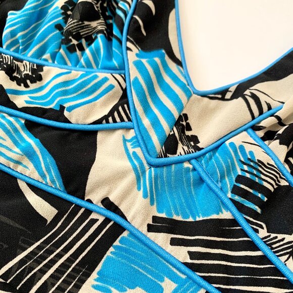 Urban Outfitters Kimchi & Blue Maxi Floral Tropical Summer Sun Dress Whimsitwee - Picture 5 of 14